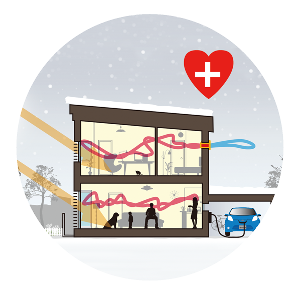 外断熱で快適な暮らし